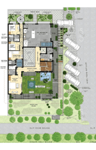 4. Third floor plan