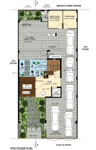 01. STILT FLOOR PLAN